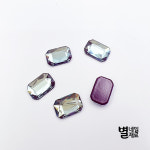 2602 에메랄드 딜라이트 8mm 5개입 버건디 : 별네일재료