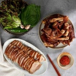 [ 제주하우스 마켓 ] 제주 흑돼지 족발 150g x 5ea,제주 흑돼지 아강발 300g 4ea 중 택1 : 제주하우스