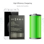 UMI 런던 픽서스 제트, 브라비스 A506, 기아노 엘레강스 5.1 및 트래킹 번호용 교체 배터리, 2050mah : YM-글로벌