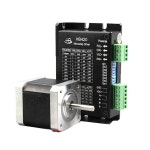 2 상 57 하이브리드 Nema 42 스테퍼 서보 드라이버 키트 42BYG250 2A 1.0N.m 60mm 1200rpm 모터  2HB420 DC24-50V 드라이브 : 소공플래너