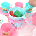 R 쿡 플레이 주방 소꿉놀이 세트 3830-38 주전자 냄비 컵 접시 칼 소품 : 오즈토이