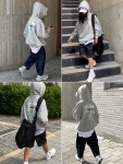 [후기인정]크루 백포인트 후드티(성인착용가능) : 분더나인