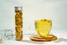 국화차 : 감천마을꽃차