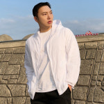 경량 후드 바람막이 9Color 윈드브레이커 남여공용 빅사이즈 3XL 4XL : 에이제트 AZET