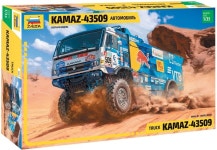 즈베즈다 자동차 트럭 3657 1/35 Rallye Truck KamAZ-43509 : Neighbor Hobby