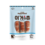 퍼피프랜드 이거미츄 연어 스테이크껌 3p /강아지간식 : 마이비컴