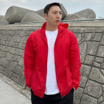 경량 후드 바람막이 9Color 윈드브레이커 남여공용 빅사이즈 3XL 4XL : 에이제트 AZET
