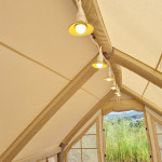 코메샵 국내제작 캠핑 감성 라탄갓 조명 파티라이트 9구 방수 오징어등 스위치X : 코메샵