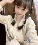 F0047 컬러 하트 지지미  요루면 잠옷세트 홈웨어 학생잠옷 간절기잠옷 가을 봄 잠옷 : 토리잠옷