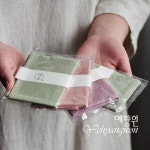 [다도 차수건 티타올] 예향원 고급 코튼 린넨 면마 다건 4종 E-9783 : 예향원
