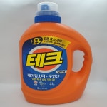 LG생활건강 테크 베이킹소다+구연산 액체세제 일반용 3L, 1개 : 낚시하는 너구리
