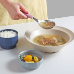 트래블앤쿡 파스텔 손잡이 스텐 요리국자 서빙스푼 : 트래블앤쿡