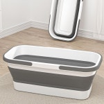 대형고무다라이 고무통 사각 접는 대야 접이식 특대형 : 우양기프트몰