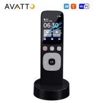 AVATTO 와이파이 스마트 IR 중앙 컨트롤패널 투야 무선 터치 스크린 버튼 포함 가전제품용 핸드헬드 리모컨 : pinksam