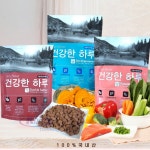 애견사료 소프트사료 건강한하루 오리+연어 1kg : 선물주는기쁨