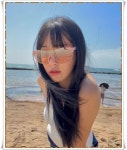 MONCLER 몽클레어 0272k 스포츠고글 스키 보드고글 : 이안경
