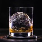 스톤 아일랜드 온더락 글라스 크리스탈 위스키언더락잔 양주잔 혼술 싱글몰트잔 : Barmade