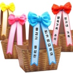 추석 떡 바구니 송편 포장 리본 장식 선물 박스 어린이집 유치원 학원 간식 한가위 행사 : 퍼니 팩토리