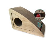 고양이 삼각형  스크래쳐 스트레스 해소 스크래쳐 : 유신유