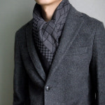 쿠스코 양면 숄머플러 여자남자커플목도리 체크면100사각삼각어깨숄스카프 가을겨울간절기봄패션 : 러쉬룸