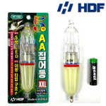 해동조구사(HDF) HF-1962 5색 AA 집어등 XXL LED 점멸형 낚시용집어등 : 거제신신낚시