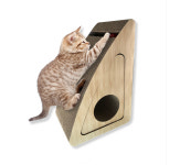 고양이 삼각형  스크래쳐 스트레스 해소 스크래쳐 : 유신유