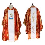 사제복 카톨릭 천주교 성직자 신부 수녀 의상 Chasuble 주교 미사 세인트 목사 기독교 전례 로브 교회 가톨릭 유니폼 : 글로벌소싱코리아