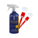 마프라 라보코스메티카 가죽 전용 세정제 더마 클리너 500ml+루미너스 디테일링 브러쉬 2종 : 글로하츠 GloHearts