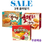 오리온 쫀득쫀득 참붕어빵 348g 호떡품은 참붕어빵 372g 후레쉬베리 336g 총3개 : 우리마트몰
