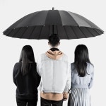 가벼운장우산 의전우산 24살우산 초대형우산 튼튼한 지팡이 : 덕봉마켙