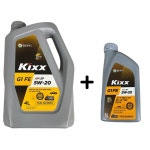 GS칼텍스 킥스 가솔린 엔진오일 KIXX G1 FE 5W20 SP 4L 1개+1L 1개 : 킹오일11