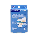 대일밴드 아쿠아뉴 혼합형 8매-H/방수밴드/물/세균/먼지차단/상처/보호/반창고/의약외품/일회용/혼합형/약국 : zapaz-재고보유당일발송