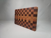 comma 엔드그레인도마 원목 플레이팅 나무도마 월넛 : COMMA.