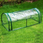 노지 가정용 텃밭 베란다 정원 마당 화분 딸기 미니 소형 온실 비닐 하우스 130x50cm : 굿모닝 굿이브닝 메이트