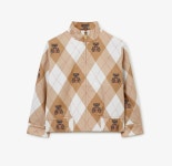 버버리 키즈 토마스 테디 베어 다이아몬드 코튼 재킷 8069345 : 토이럭스