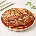 황금알푸드 LA 양념갈비 1.4kg 초이스등급 소갈비 냉장 수제 : 황금알푸드