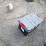 대형 길고양이겨울집 길냥이집 야외고양이 급식소 하우스 : 우드플러스