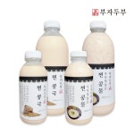 [500ml 2병] 부자두부 100% 국산콩 찐 콩국 콩물 : 초이끄