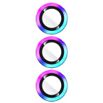 울트라링 강화유리 메탈링 카메라 보호 필름 오로라, 갤럭시 퀀텀4, 1매입 : 더조은셀러