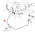 야마하 23년 XMAX 테크맥스300 스로틀케이블 BKA-F6301-00 : 네모의 바이크부품