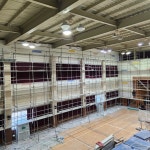 통영 초등학교 체육관 커튼 블라인드 / 창원 마산 진해 김해 진주 사천 부산 데코인홈 : 데코인 홈