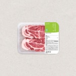 무항생제 한돈 목살 구이용/보쌈용 300g 500g : 돈마루