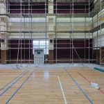 통영 초등학교 체육관 커튼 블라인드 / 창원 마산 진해 김해 진주 사천 부산 데코인홈 : 데코인 홈