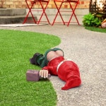 cu 술에 취해 난쟁이 정원 놈 동상 장식 술 취한 수지 조각 파티오 마당 : 엘디피코퍼레이션