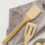 코어홈 독립선물 대나무 조리도구세트 집게 집들이 구멍국자 주방기물 : 투윤상회