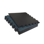 EDTC 홈짐 매트 고경도 방음 헬스 충격흡수 소음방지 홈트 블랙스퀘어 블랙 4PCS : EDTC
