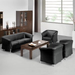 [OX] 데스틴 중역용 레자 3인쇼파 : 퍼시픽사무용가구