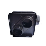 덕트팬 분활 환기 원형 무소음 욕실 공업용 창문 휀 드래그 1개 팬(액세서리 제외직경 100mm) : 빅럭키마켓