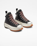 컨버스 런스타 하이크 블랙 플랫폼 하이 캔버스 Run Star Hike Platform : 블랙조이