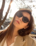 페이크미 해리49 bsv Harry49 남자여자 기본 사각 뿔테선글라스 : 눈비체안경